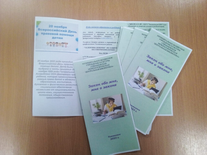 Всероссийский день правовой помощи детям