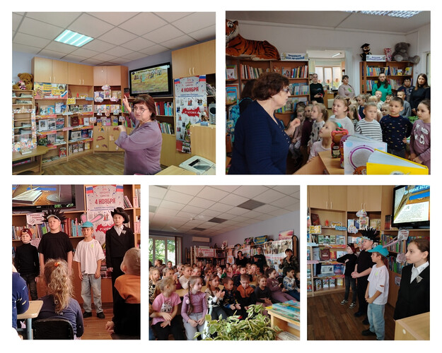 Сегодня в Центральной детской библиотеке - гости из детского сада №42