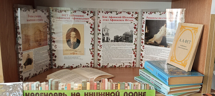 Встреча с творчеством Фета в Центральной детской библиотеке
