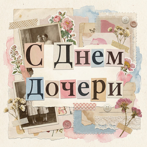 Доченька любимая моя