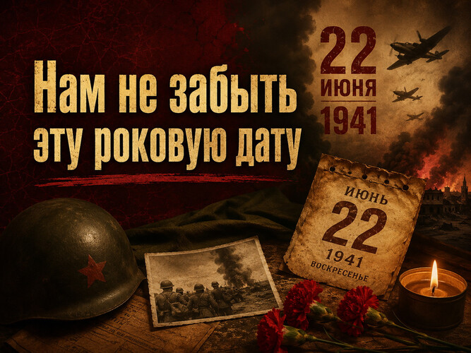 Нам не забыть ту роковую дату